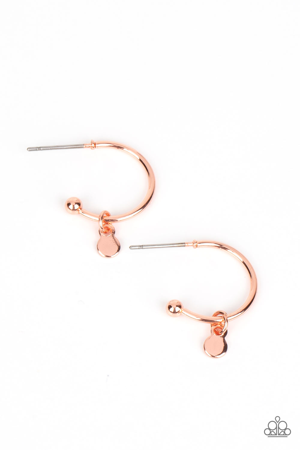 Modern Model Paparazzi Accessories Earrings Copper