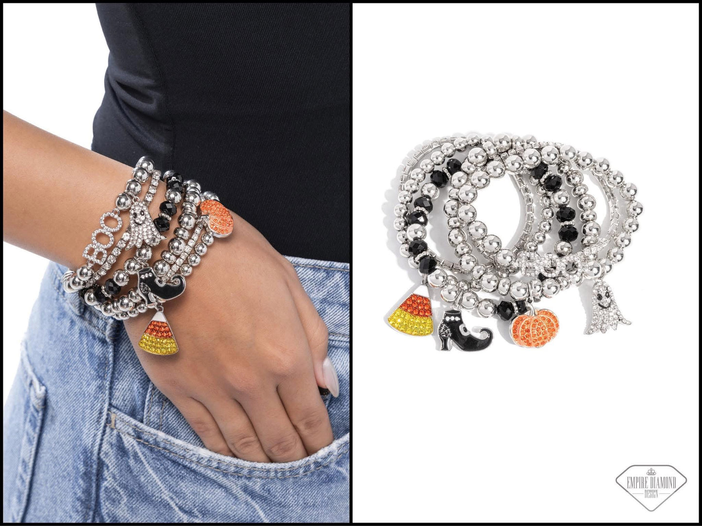 Spooky Shimmer Paparazzi Accessories Bracelet