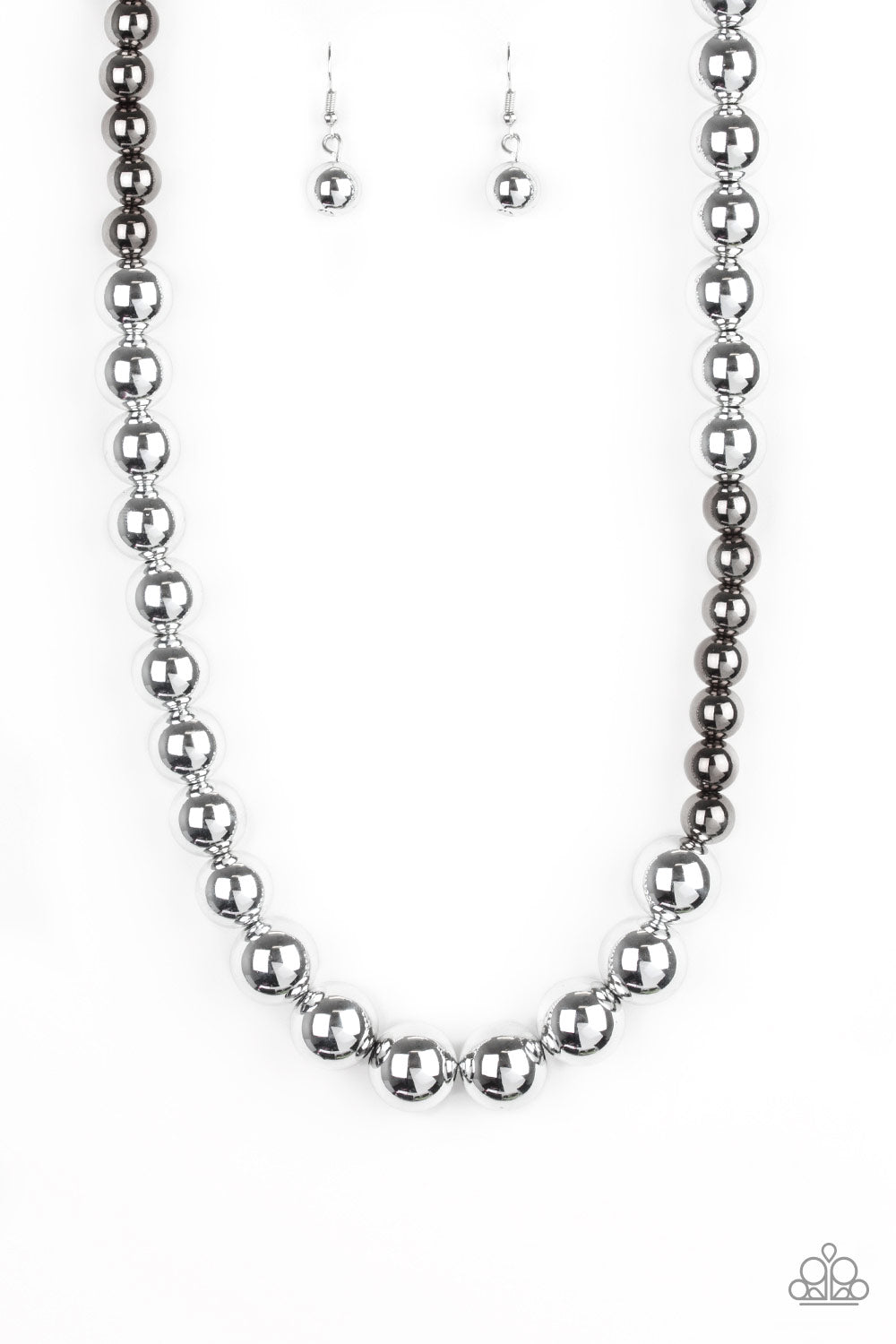 Power to the People Paparazzi Accessories Necklace with Earrings