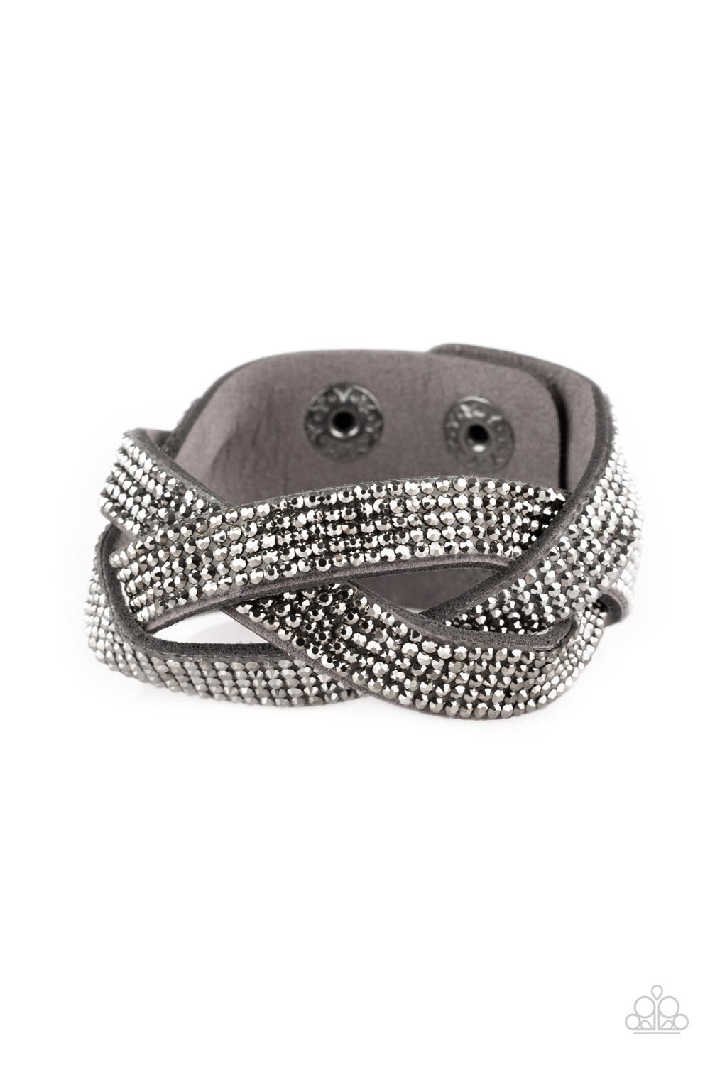 Nice Girls Finish Last Paparazzi Accessories Bracelet - Silver