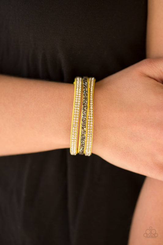 Yellow Mega Glam Bracelet