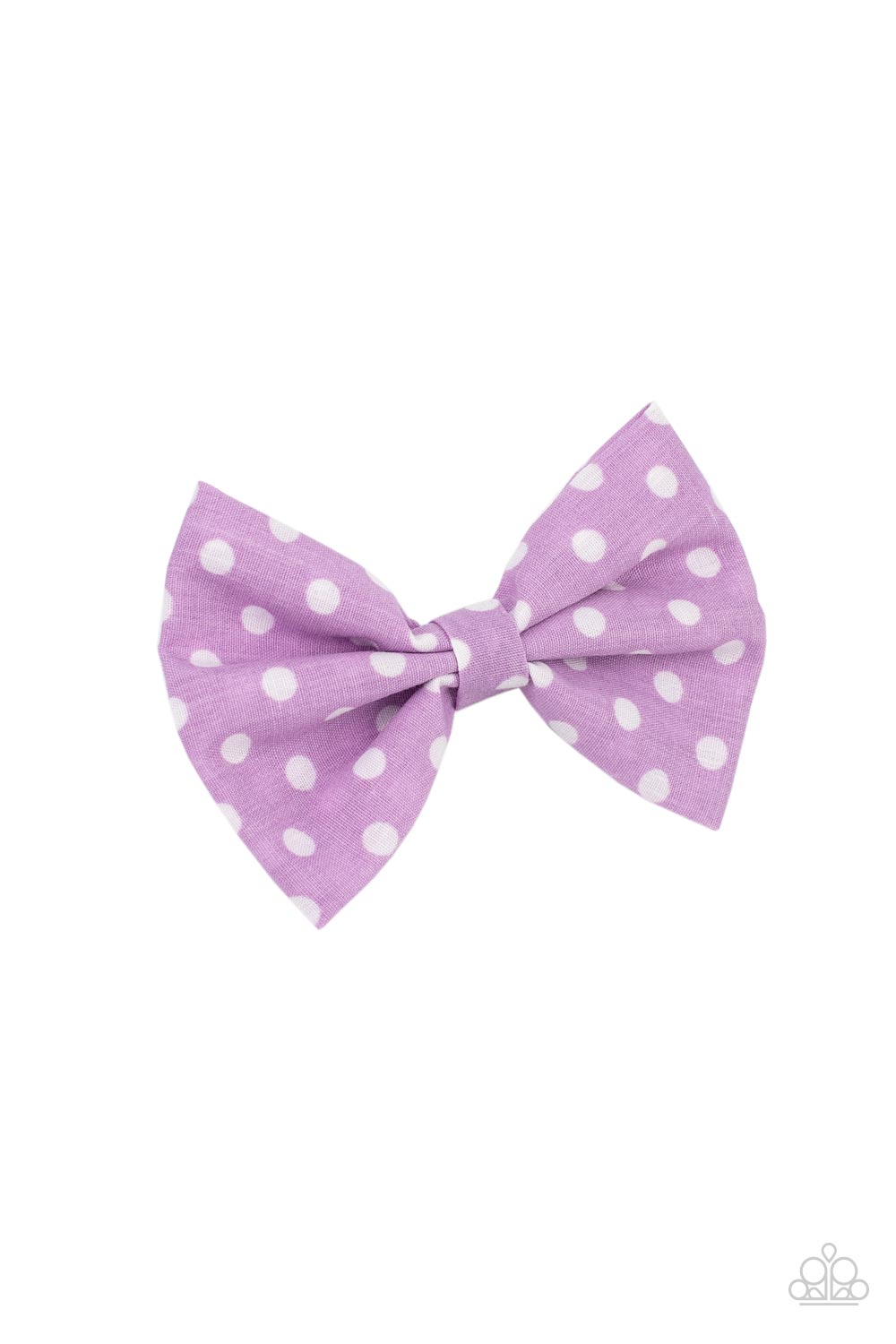 Polka Dot Delight Paparazzi Accessories Hair Clip - Purple