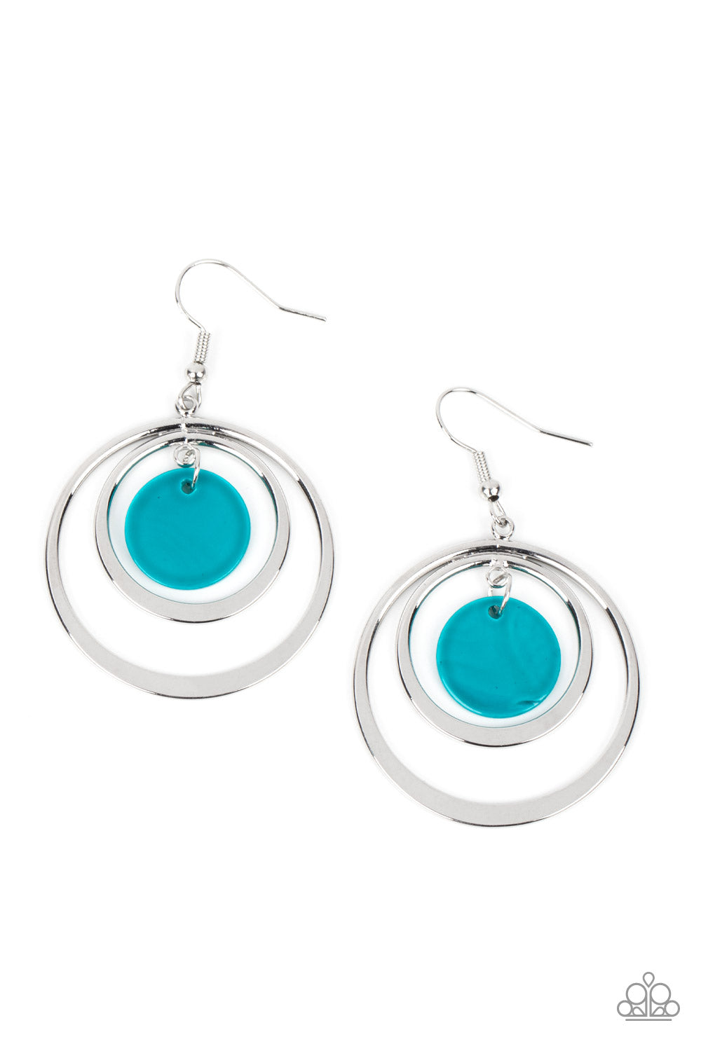 Mai Tai Tango Paparazzi Accessories Earrings - Blue