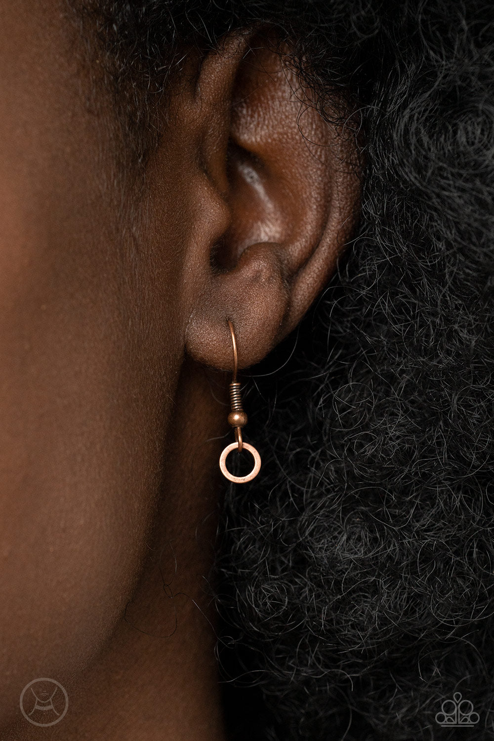 Keepin it Chic Paparazzi Accessories Choker with Earrings -Copper