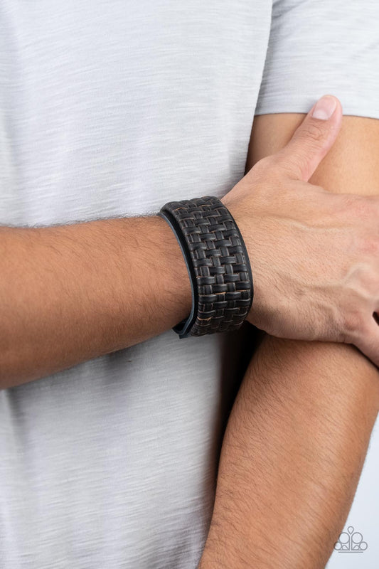 Urban Expansion Paparazzi Accessories Bracelet - Black