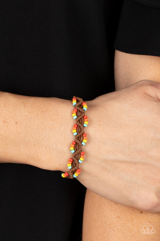 Cast a Wide Net Paparazzi Accessories Bracelet - Multi