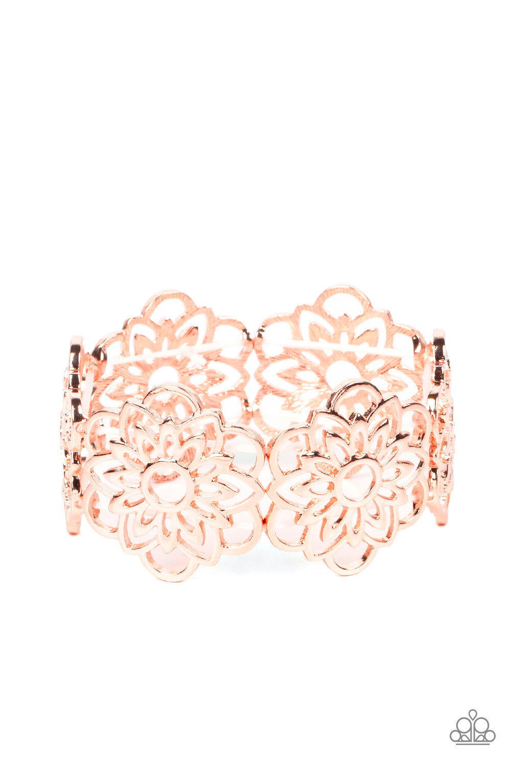 Baroque Bouquet Paparazzi Accessories Bracelet Gold