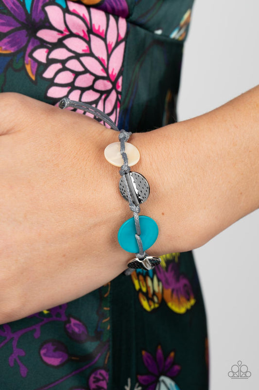 Shore Up Paparazzi Accessories Bracelet - Blue