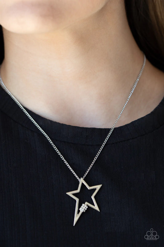 Light Up the Sky Paparazzi Accessories Necklace with Earrings